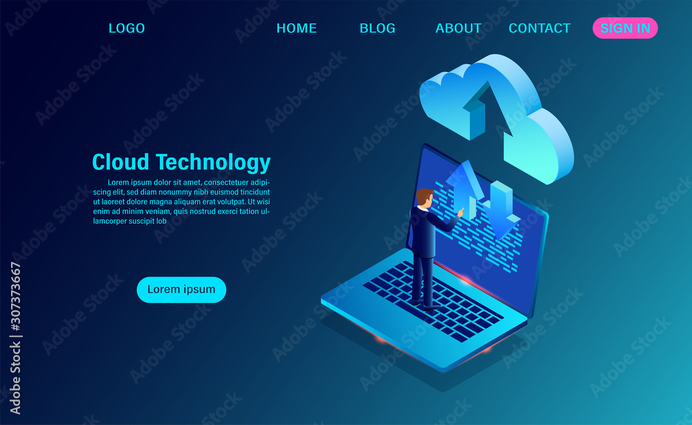 Data technology with exchange of information between the computer and ...