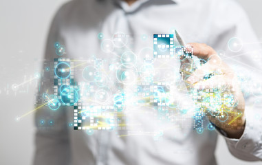 touch screen technology. future modern touch screen technology