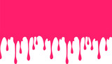 Fototapeta Panele - Artistic pink watercolor splash effect isolated on transparent background.