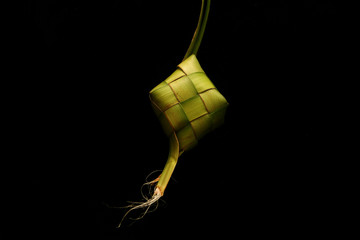 Wall Mural - Ketupat is pouch made from woven young palm leaves