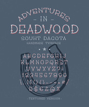  Display Hand Crafted Vintage Font Adventures In Deadwood