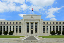 Federal Reserve Building Is The Headquarter Of The Federal Reserve System And 12 Federal Reserve Banks, Washington, District Of Columbia DC, USA.