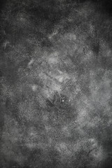 Wall Mural - dark moody black with grey concrete texture or background. with place for text and image