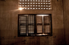Window And Sun Light At Genocide Museum Tuol Sleng