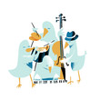 © Elwood Madison/Stocksy - Bird song in Blue