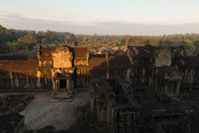 View From Angkor Wat Main Tower