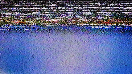 TV Static Noise Glitch Effect