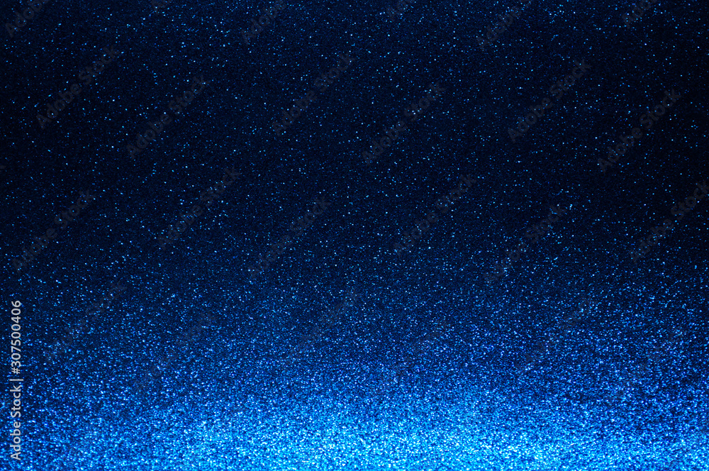 Navy blue abstract light background,dark blue bokeh shining lights
