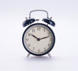 © heinteh - clock or alarm clock on a background new.