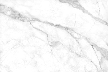 Wall Mural - white grey marble texture background, natural tile stone floor with seamless glitter pattern for int