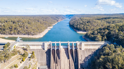 Aerial Image of Warragamba Dam