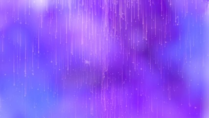 Wall Mural - looped abstract purple christmas background with rays and stars