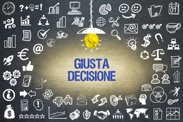 Sticker - Giusta decisione 