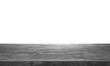© New Africa - Empty grey stone surface isolated on white. Mockup for design