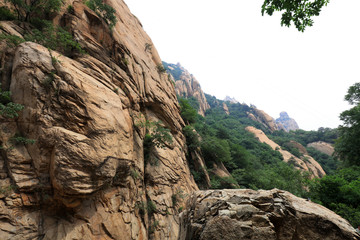 Sticker - Mountain Natural Scenery, Zushan, China