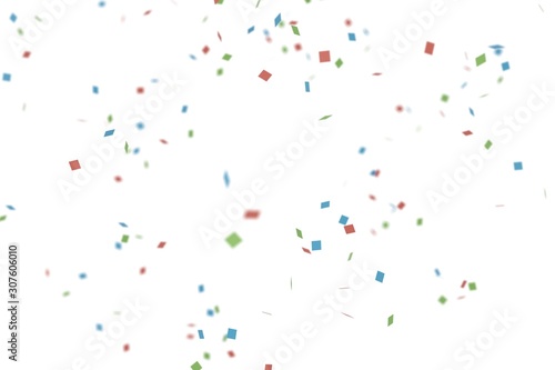 カラフル紙吹雪3dcgの画像 Stock イラスト Adobe Stock