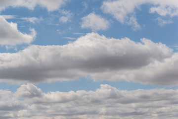 Wall Mural - Clouds and blue sky background