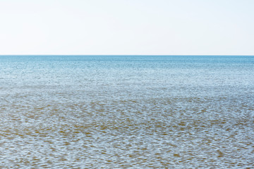 Wall Mural - Still and blue Baltic sea.