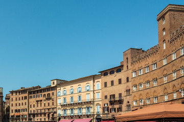 Sticker - Piazza del Campo in Siena