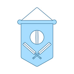 Sticker - Cricket Shield Emblem Icon