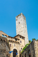 Wall Mural - Torre dei Becci in San Gimignano