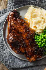 Canvas Print - Homemade Grilled Sugar Steak