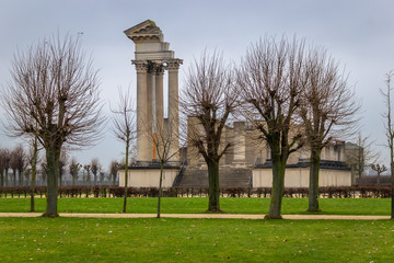 Wall Mural - Xanten, Germany - Ruins in the Archaeological Park of the Former Roman Settlement in Xanten, Germany