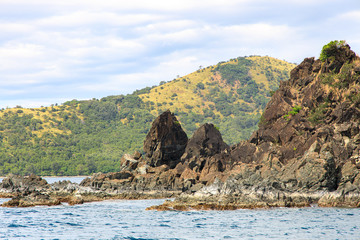 Canvas Print - beautiful landscape at Zambales beach