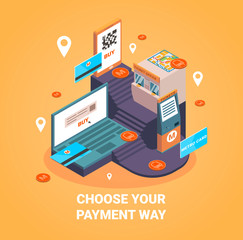 Canvas Print - Payment Way Concept