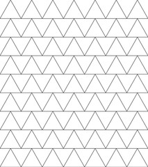Wall Mural - Triangle seamless pattern. Abstract triangular background.