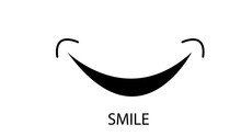 Smile Icon Logo  Template Design