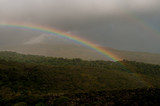 Fototapeta Tęcza - Rainbow over mountains of Ibitipoca State Park. Minas Gerais Brazil