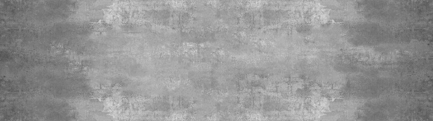 Aufkleber - Grey stone concrete texture background anthracite panorama banner long