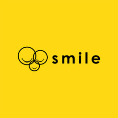 Canvas Print - Smile Logo Vector Template Design Illustration