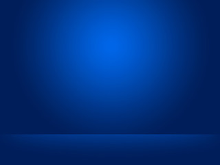 Abstract blue background for web design templates, valentine, christmas, product studio room and business report with smooth gradient color.