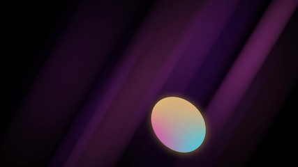 Wall Mural - spotlight on stage