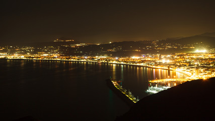 Sticker - Cape San Antonio, coast at night, Spain