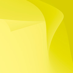 Abstraction.The background is bright yellow and pale. Smooth transition of yellow shades. Blank for design. Blank space for writing. Illustration.