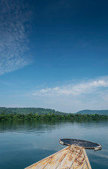 Wall Mural - tatai river jungle nature landscape in remote cardamom mountains cambodia