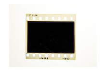 (35 Mm.) Film Frame With Vintage Space On White Background.