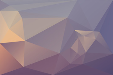 Wall Mural - Abstract geometric background with triangles. Vector polygonal texture background. Purple abstract business background. Vector illustration.