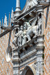 Doge`s Palace detail, Venice, Italy. Famous Palazzo Ducale is one of the top landmarks of Venice.