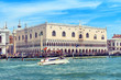 Doge`s Palace or Palazzo Ducale, Venice, Italy. It is old famous landmark of Venice.