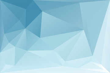Wall Mural - Abstract geometric background with triangles. Vector polygonal texture background. Light blue abstract business background. Vector illustration.
