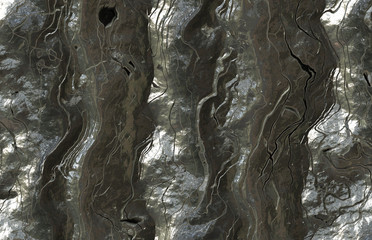 Poster -  abstract metal wallpaper