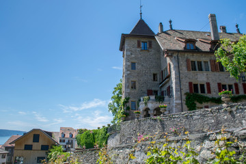 Poster - Old Vinery on the top of the hill in village near Geneva Lake