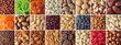 © dmitr1ch - assorted nuts and dried fruit collection. colorful vegan food background