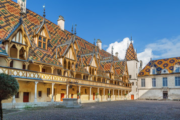 Sticker - Hospices de Beaune, Beaune, France