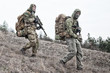 © Getmilitaryphotos - Military army soldiers team members patrolling area