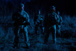© Getmilitaryphotos - Army soldiers crew patrolling territory at night